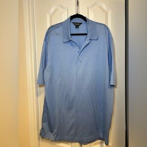 Brooks Brothers - Blue Polo Shirt 100% Cotton in Size XL